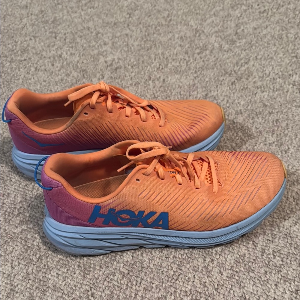 Hoka women’s Orange Running Shoes
